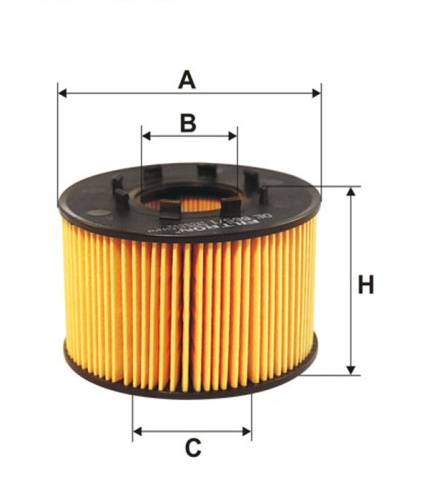 Фильтр масляный FILTRON OE665/1 (HU920x) FORD Transit 2000 2.0Di /2.4Di-TDCi