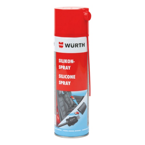 WURTH спрей силикон 500мл, MTE 0893221