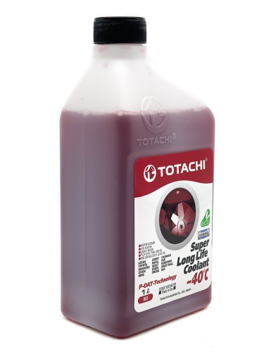 TOTACHI SUPER LONG LIFE COOLANT Red -40C 1л жидкость низкозамерзающая 41801