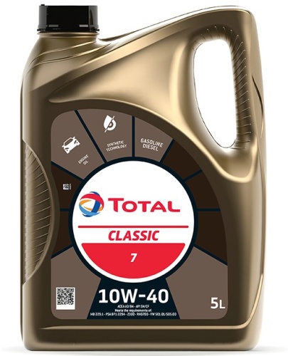 Total Classic 7 10W40 (5л) 213691