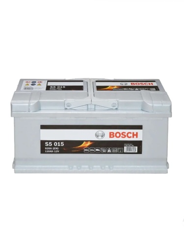 Аккумулятор BOSCH Silver Plus S5 015 110Ah 830A 393x175x190 610 402 092 (- +)