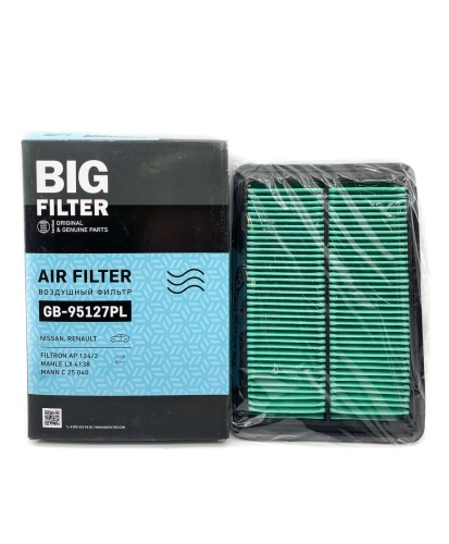 Фильтр воздушный BIG FILTER GB95127PL (C25040, AP124/2)