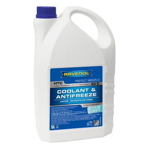 RAVENOL антифриз HTC COLD CLIMATE -60°C Protect MB325.0 (5л) 4014835841178