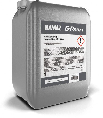 KAMAZ G-Profi Service Line CS CI-4 15w40 (20л) 253140385