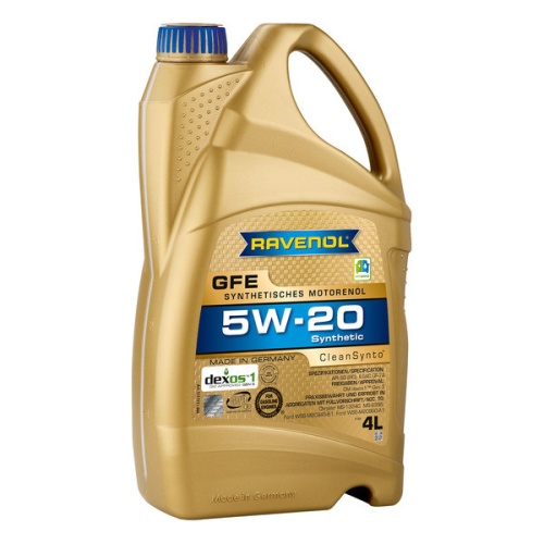 RAVENOL моторное масло GFE SAE 5W-20 (4л) 4014835857841