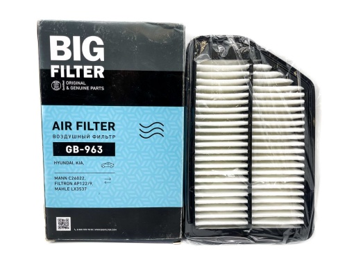 Фильтр воздушный BIG FILTER GB-963 (C26022)