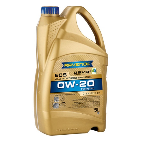 RAVENOL моторное масло ECS EcoSynth SAE 0W-20 (5л) 4014835718555