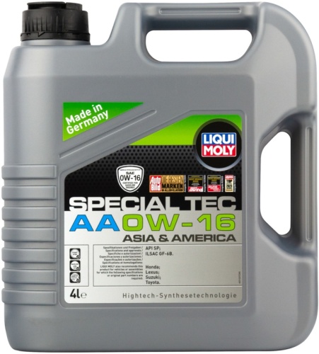 LIQUI MOLY Special Tec AA 0W-16 (4л) 21327