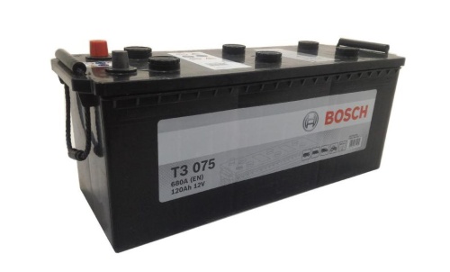 Аккумулятор BOSCH T3 120Ah 680А + слева 513x189x223 B00 0092T30750