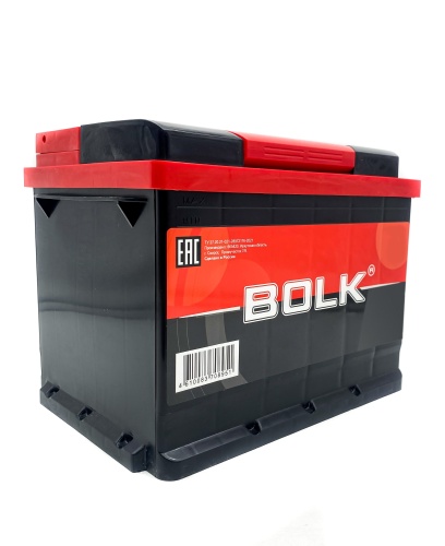 Аккумулятор BOLK Standart 75 А/ч обратная R+ 278x175x190 EN650