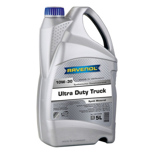 RAVENOL моторное масло UDT Ultra Duty Truck SAE 10W-30 (5л) 4014835850439