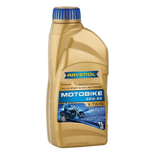RAVENOL моторное масло Motobike V-Twin SAE 20W-50 Fullsynth (1л) 4014835803251