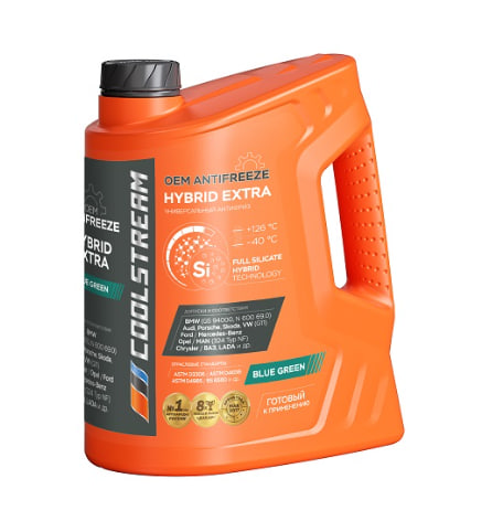Антифриз Cool Stream HYBRID EXTRA -40 5кг CS010802