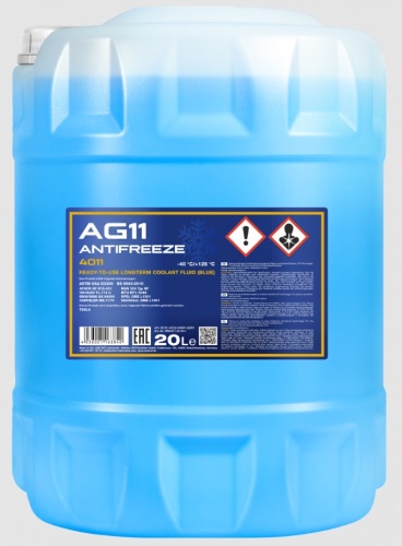 Mannol Antifreeze MN AG11 -40 (20л) 2051