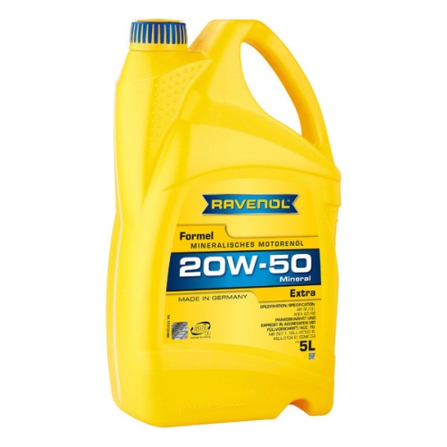 RAVENOL моторное масло Formel Extra SAE 20W-50 (5л) 4014835724853
