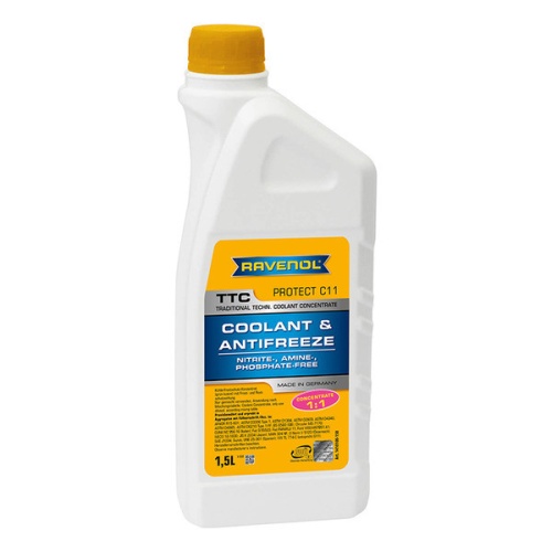 RAVENOL антифриз конц. TTC Concentrate Protect C11 (1,5л) 4014835755215