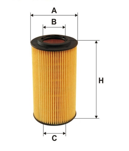 Фильтр масляный FILTRON OE640/2 (HU718/5x)