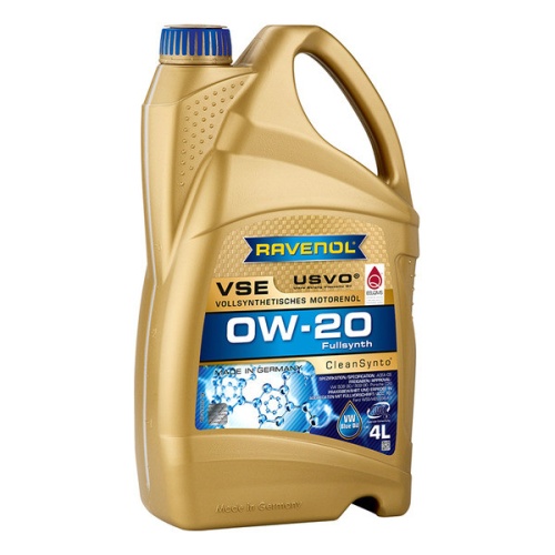 RAVENOL моторное масло VSE SAE 0W-20 (4л) 4014835862067