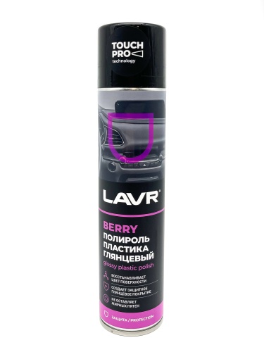 LAVR LN1415 Полироль пластика 400мл