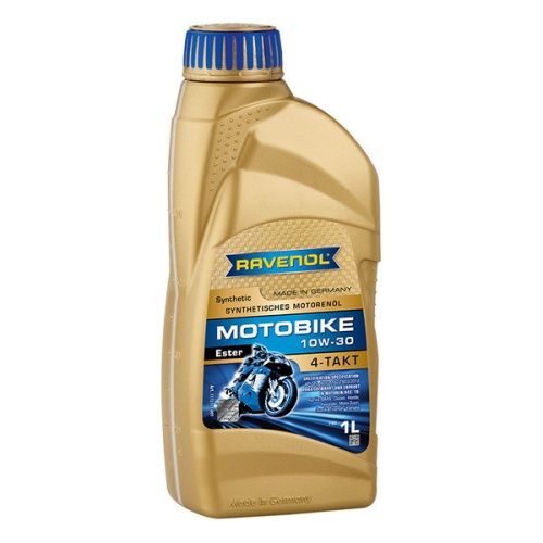 RAVENOL моторное масло Motobike 4-T Ester SAE 10W-30 (1л) 4014835731011