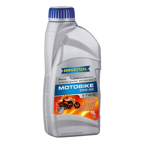 RAVENOL моторное масло Motobike V-Twin SAE 20W-50 Mineral (1л) 4014835839328
