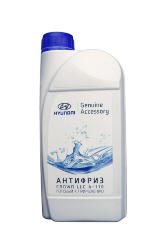 HYUNDAI/KIA Crown LLC A-110 антифриз Зеленый готовый (1л) R9000A-C001H