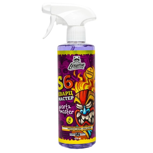 LERATON S6 Grape Limited Edition Кварцевый состав для быстрого блеска и гидрофоба (473мл) PS-042.456