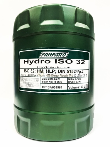 FANFARO Hydro Hydraulic Oil 32 10 л