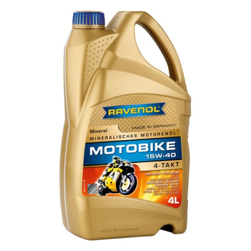Ravenol Motobike 4-T Mineral 15W-40 (4л) 4014835731394