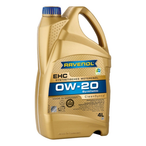 RAVENOL моторное масло EHC SAE 0W-20 (4л) 4014835880733