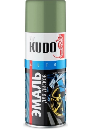 KUDO Эмаль для дисков болотная 520мл "6" KU5204