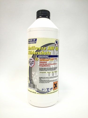 Kuttenkeuler Antifreeze ANF 40 1,5л (желтый)
