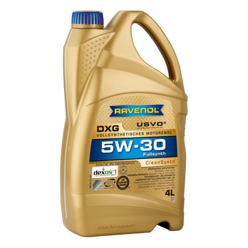 RAVENOL моторное масло DXG SAE 5W-30 (4л) 4014835732391