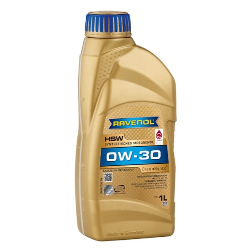 RAVENOL моторное масло HSW SAE 0W-30 (1л) 4014835889545