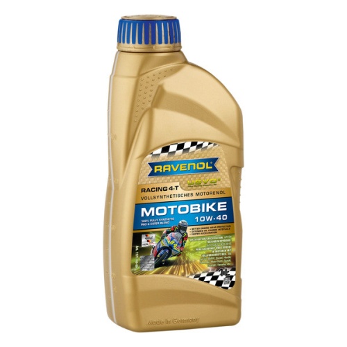 RAVENOL моторное масло Racing 4-T Motobike SAE 10W-40 (1л) 4014835864658