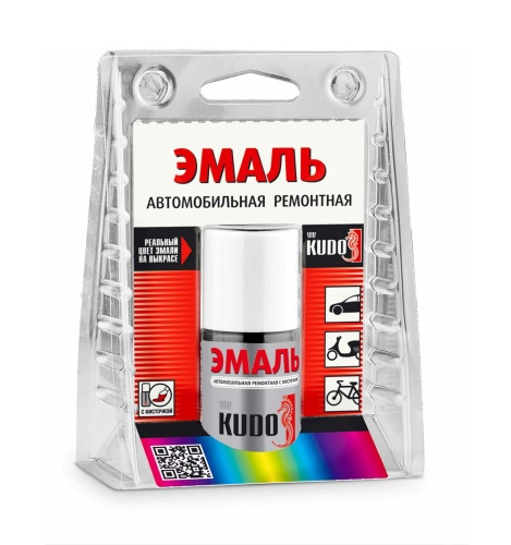 KUDO Эмаль Белый 201 15 мл KU70201BB 