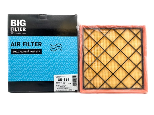 Фильтр воздушный BIG FILTER GB969 (C27107)