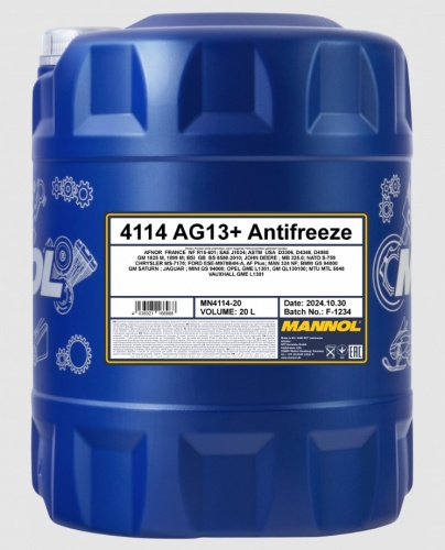 Mannol Antifreeze MN AG13+ (20л) 411420