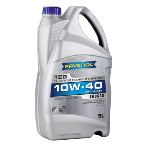 RAVENOL моторное масло TEG 10W-40 (5л) 4014835726550