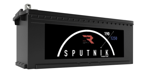 Аккумулятор Sputnik 190Ah 1250А пр. пол под болт (- +) 513x223x223