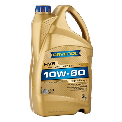 RAVENOL моторное масло HVS High Viscosity Synto Oil SAE 10W-60 (5л) 4014835802995