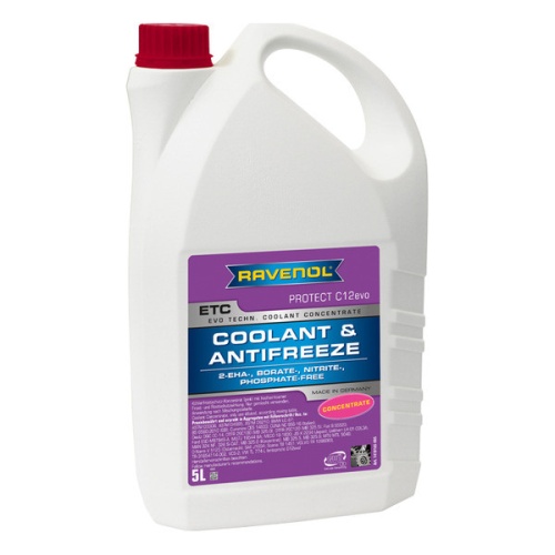 RAVENOL антифриз ETC Concentrate Protect C12evo (5л) 4014835882409
