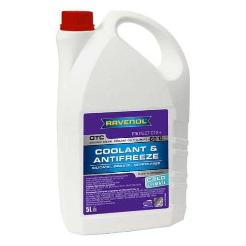 RAVENOL антифриз OTC COLD CLIMATE -60°С Protect C12+ (5л) 4014835803428