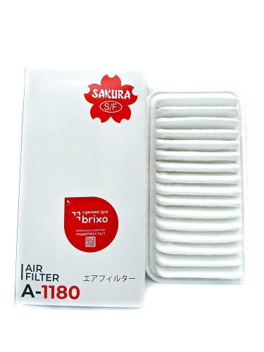 Sakura Фильтр воздушный A1180 (C2620, SB 3250, 17801-22020)