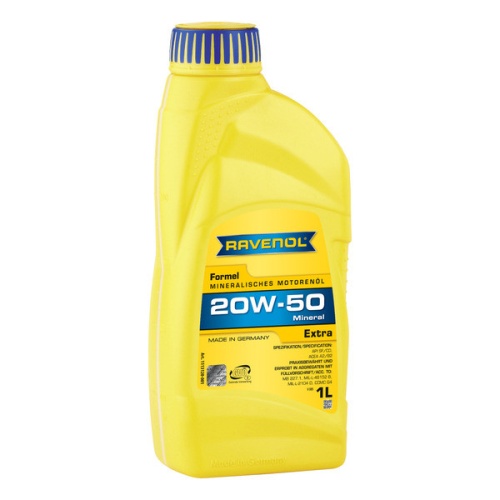 RAVENOL моторное масло Formel Extra SAE 20W-50 (1л) 4014835724815