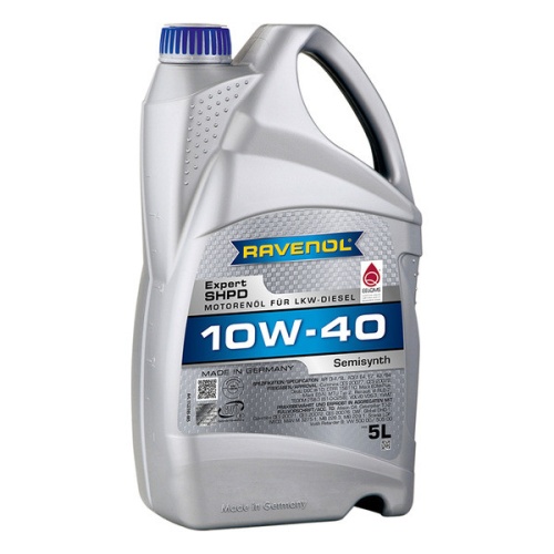 RAVENOL моторное масло Expert SHPD SAE 10W-40 (5л) 4014835725850