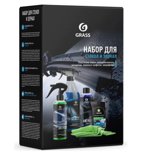 GRASS Набор для стекол и зеркал (5 предм.) 800626