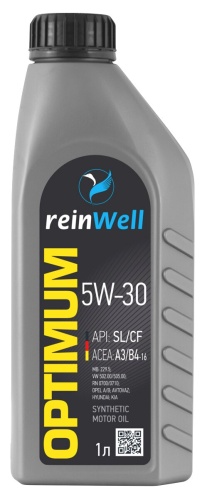 ReinWell Моторное масло 5W-30 A3 B4 (1л) 4973/11621