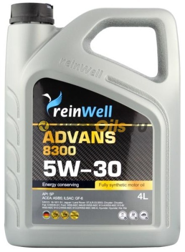 ReinWell Моторное масло ADVANS 5W-30 (4л) 8300/11832