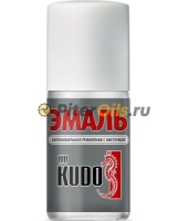 KUDO Эмаль автомобильная ремонтная с кисточкой "Серебристый 640" (металлик) 15мл KU70640